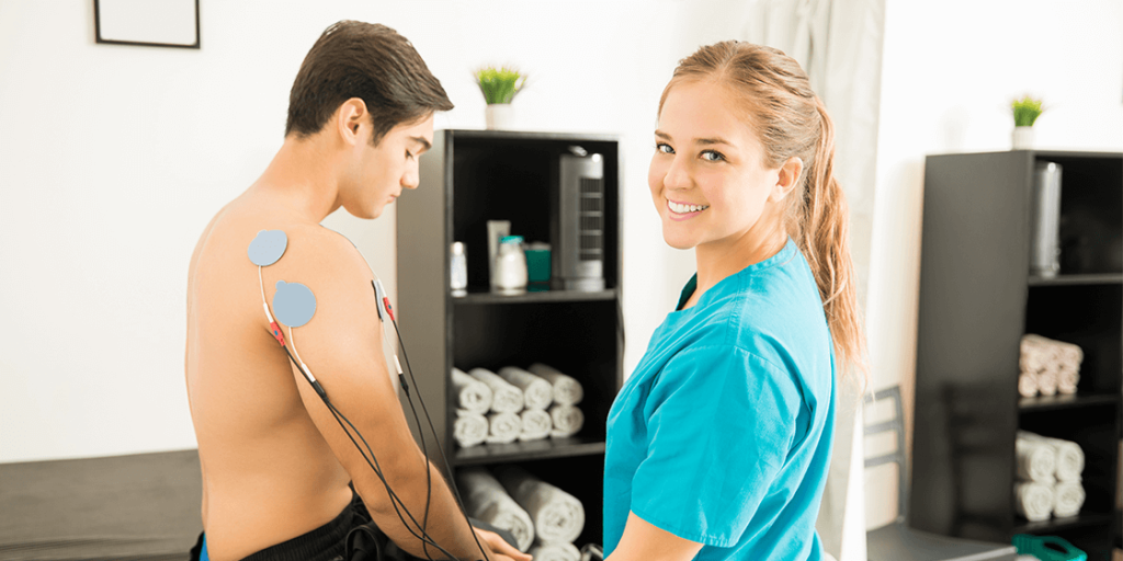 Treating Neck & Back with Electrotherapy & TENS