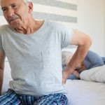 man with pain from failed back surgery