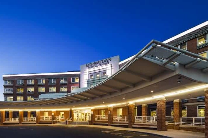 entrance of Morristown Medical Center